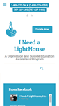 Mobile Screenshot of ineedalighthouse.org